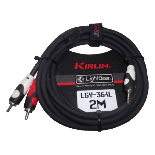 Kirlin Cable LGY-364L Y Kablo 3.5 mm - 2xRCA